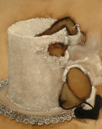 Kim Dingle, Untitled, Cake, 2007