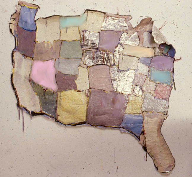 Kim Dingle, Maps, Contemporary Art