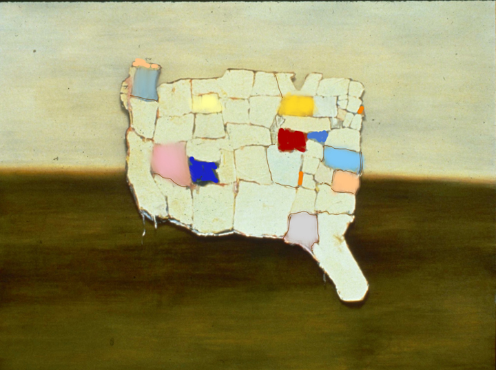 Kim Dingle, Maps, Contemporary Art